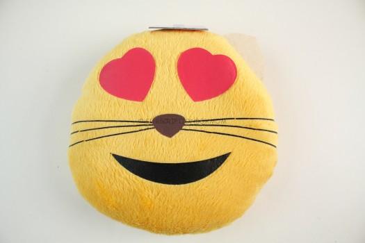 Paws 'N Purrs Emoji Cat Pillow