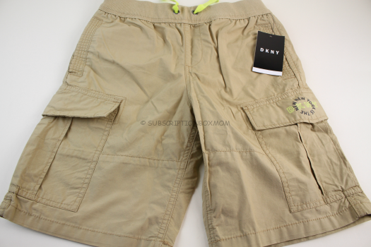 DKNY Boys Poplin Cargo Short