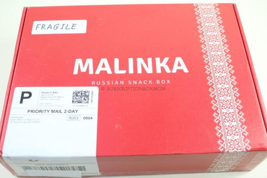 Malinka April 2018 Premium Russian Snack Box Review