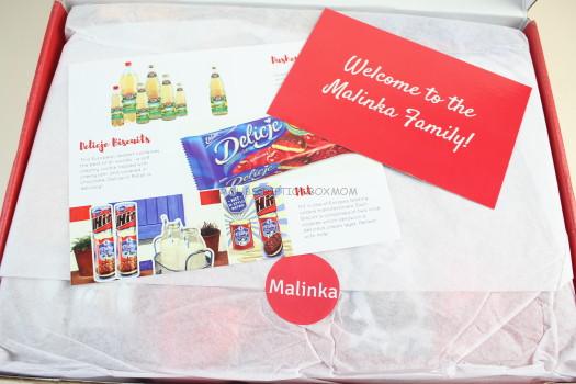 Malinka April 2018 Premium Russian Snack Box Review