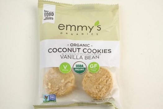 Emmy's Organics Coconut Cookies - Vanilla Bean