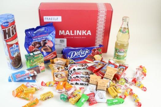 Malinka April 2018 Premium Russian Snack Box Review
