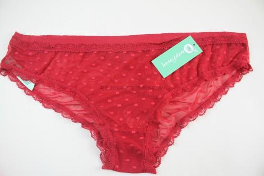 Honeydew Red Lace