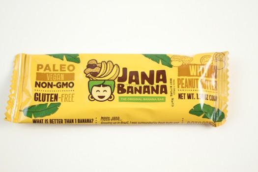 Jaa Banana Peanut Butter Banana Bar