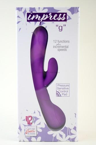 Impress G Waterproof Dual-Action Vibrator 