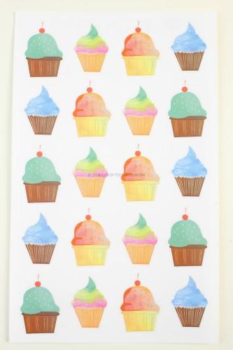 Cupcake Stickers