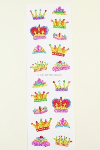 Crowns, Sparkle Stickers