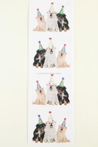 Party Dog Stickers