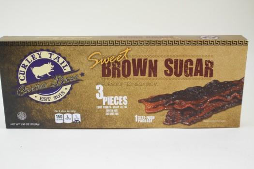 Curley Tail Sweet Brown Sugar Candies Bacon