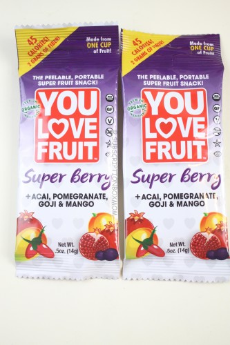 You Love Fruit Super Berry Fruit Snacks