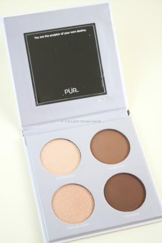 PÜR The Complexion AuthoritySculptor Highlight & Contour Palette 