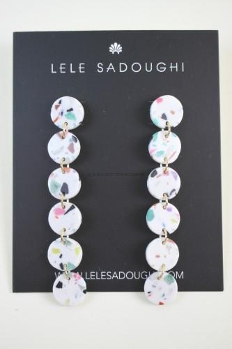 Lele Sadoughi Circle Garland Earrings