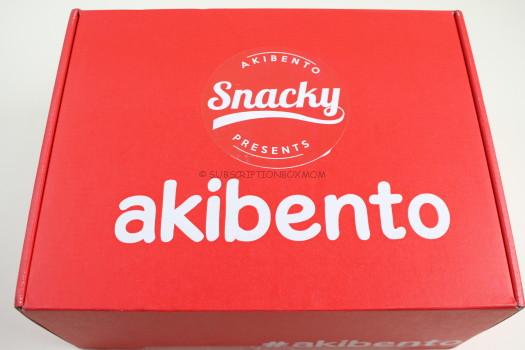 Snacky By Akibento April 2018 Review