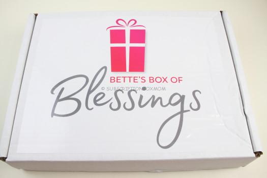 Bette's Box of Blessings May 2018 Review