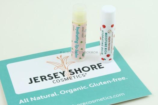 Jersey Shore Cosmetics April 2018 Lip Balm Subscription Box Review