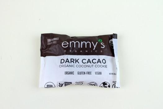 Emmy's Dark Cacao Organic Coconut Cookie