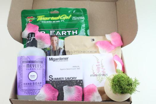 BasilBox May 2018 Gardening Subscription Box Review