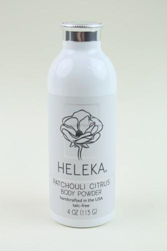 Heleka Body Powder in Patchouli Citrus