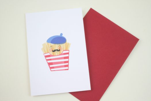 French Fries Card