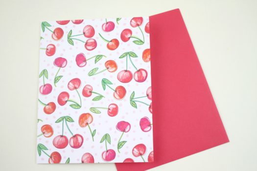 Fresh Cherries Card