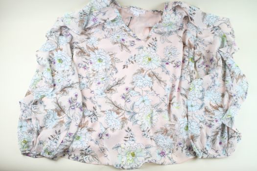 Loveriche Flirty Blush Floral Blouse