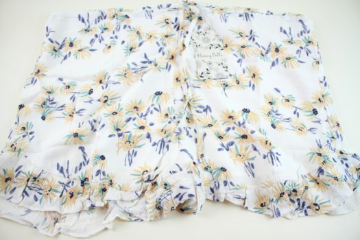 Honey Belle Breeze Ivory Floral Shorts