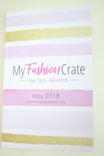 My Fashion Crate May 2018 Review
