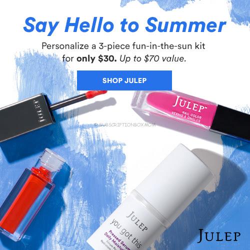 Julep 3-piece Summer Skincare, Makeup and Polish Kit for $30!