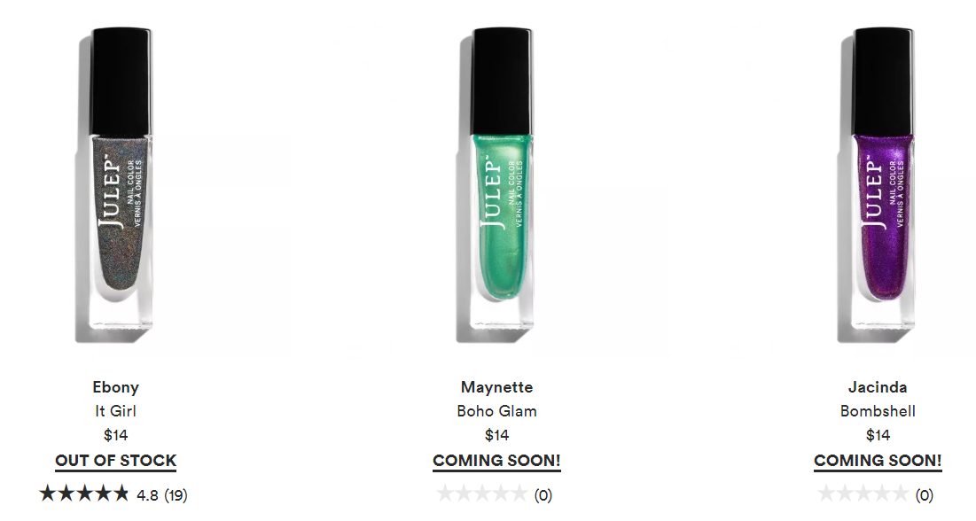 July 2018 Julep Maven Spoilers