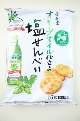 Olive Oil Jitate No Sio Senbei Herb & Vinegar