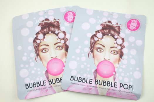 MaskerAide Charcoal Bubble Sheet Masks (2 Count) 