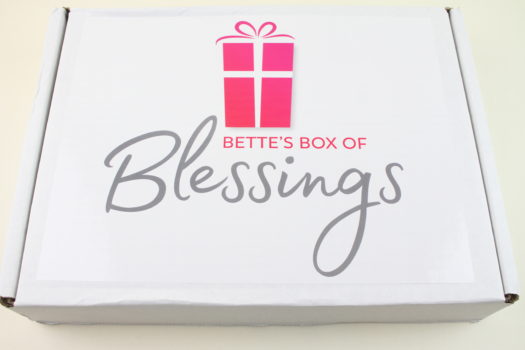 Bette's Box of Blessings June 2018 Review