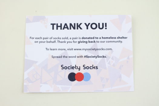 Society Socks June 2018 Review