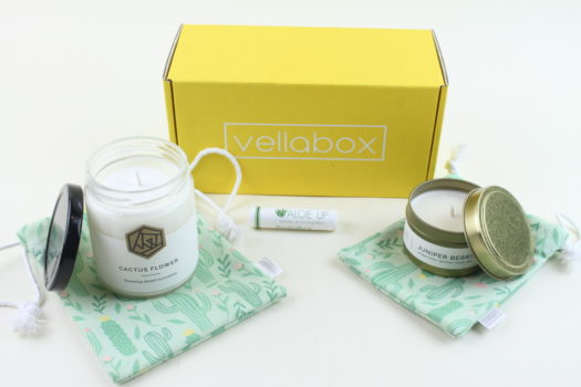 Vellabox June 2018 Candle Subscription Box Review