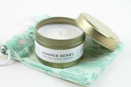 Vacant Wheel Juniper Berry Candle 