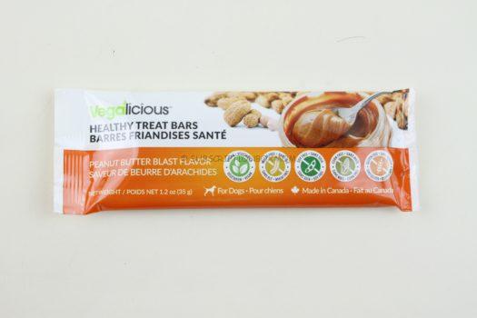 Vegalicious Healthy Treat Bars in Peanut Butter Blast 