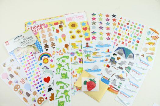 Mrs. Grossman's Sticker Club June 2018 Review