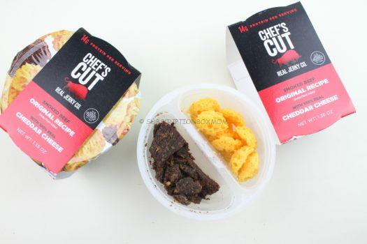 Chef's Cut Smoked Beef Original Recipe & Cheddar Cheese Snack Pack 