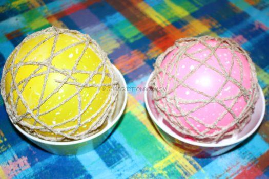 Lighted Twine Orb