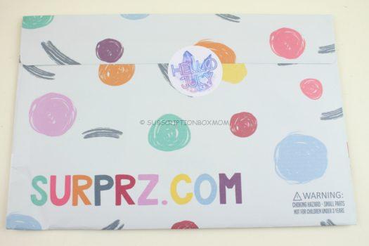 Surprz July 2018 Personalized Sticker Subscription Review