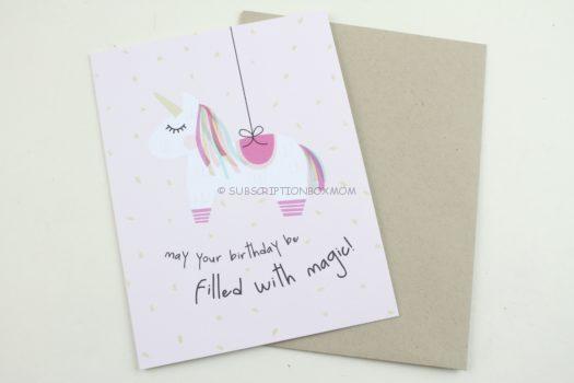 Unicorn Pinata Card