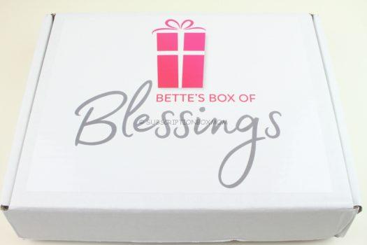 Bette's Box of Blessings July 2018 Review