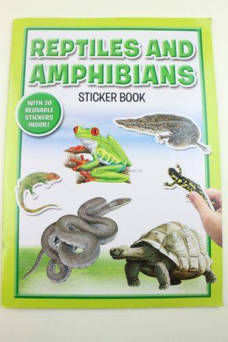 Reptiles and Amphibians Sticker Book