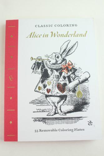 Classic Coloring Alice in Wonderland 