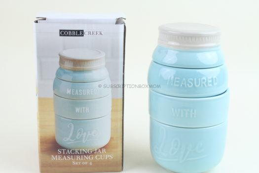 Cobble Creek Stacking Jar Measuring Cups