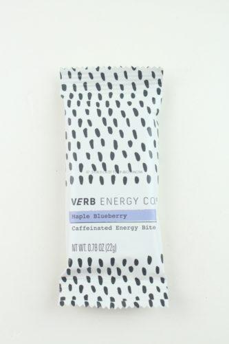 Verb Energy Co Maple Blueberry Caffeinated Energy Bites
