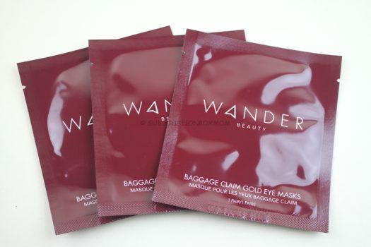 Wander Beauty Baggage Claim Gold Eyes Masks 