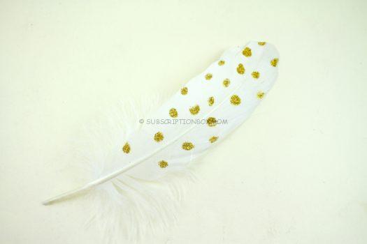 Cruelty-Free Hand Painted Feather by PaperLoveBugs
