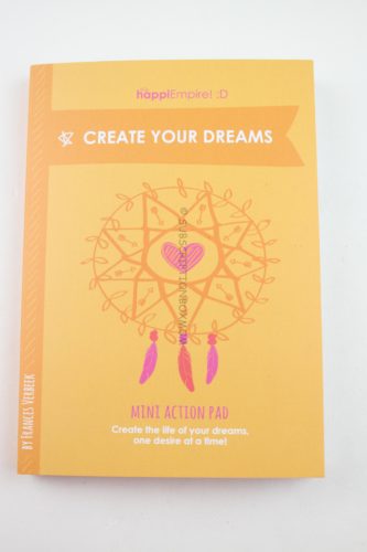 Create Your Dreams Manifestation Notepad by The Happi Empire