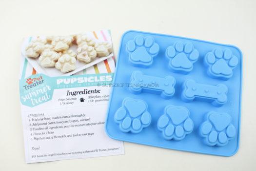 Pupsicles Mold and Recipe Pet Treater